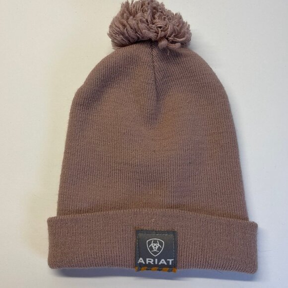 Ariat Pink‎ Winter Beanie Hat - Picture 1 of 6